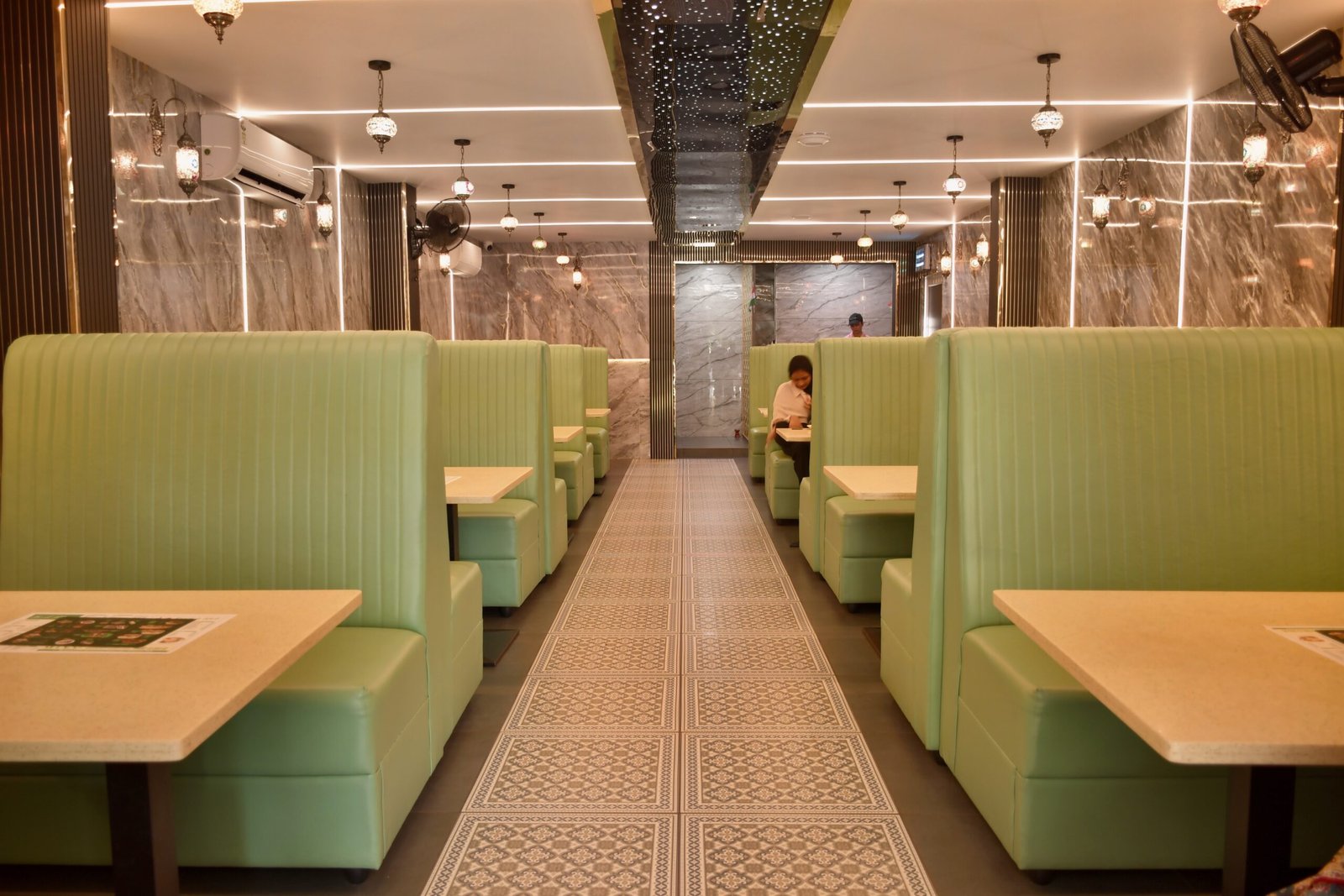 Restaurant dining at Arco Park N Resort in Kasaragod